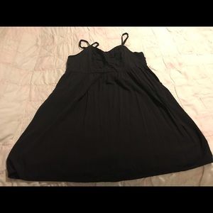 Black sun dress